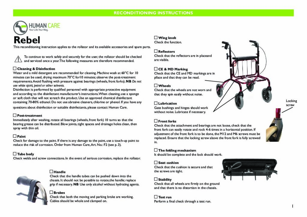 Reconditioning Manual